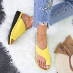 Load image into Gallery viewer, Leather Comfy Platform Sandal
