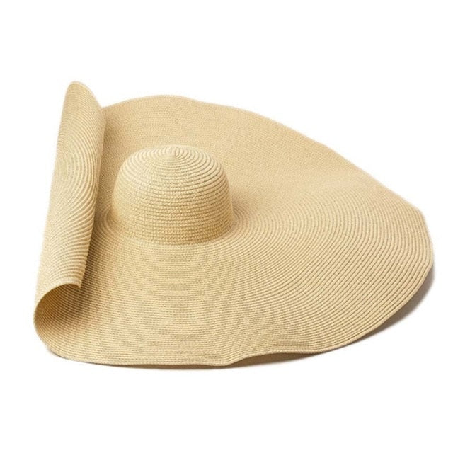 Wide Brim Oversized Beach Hat