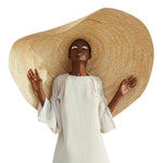Load image into Gallery viewer, Wide Brim Oversized Beach Hat
