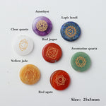 Load image into Gallery viewer, 7 Piece Natural Crystal Chakra Stone Set
